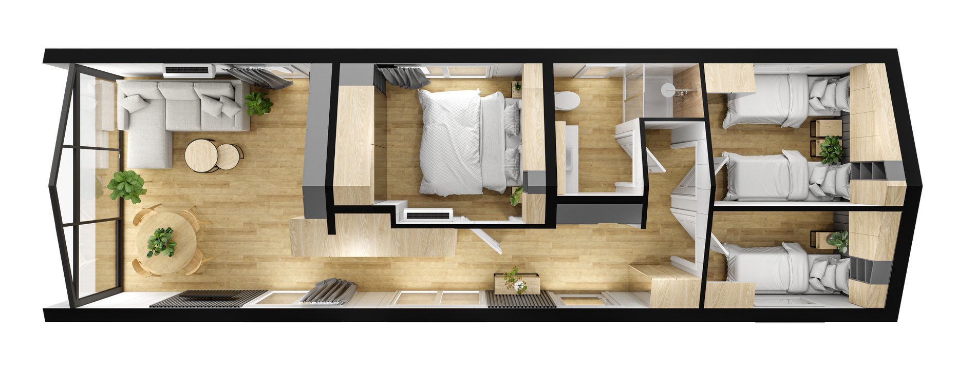 Grundriss Diamond Family Deluxe